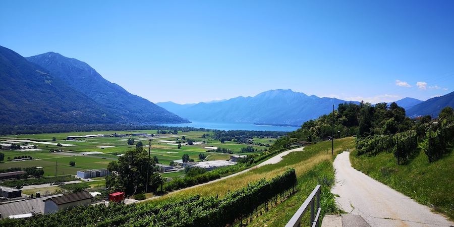 Ferienwohnung Tessin mit Terrasse