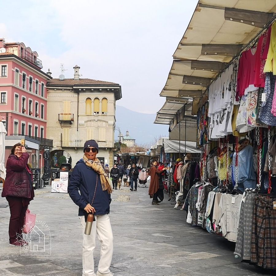 Markt in Canobbio