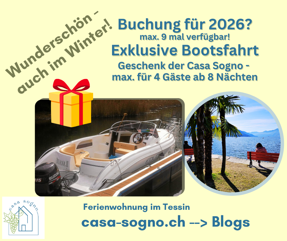 Bootsfahrt Lago Maggiore